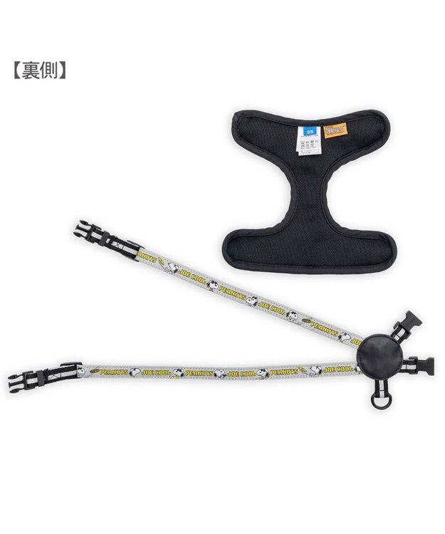 PET PARADISE スヌーピー ＪOE COOL 反射 2way ハーネス ＳＳ グレー