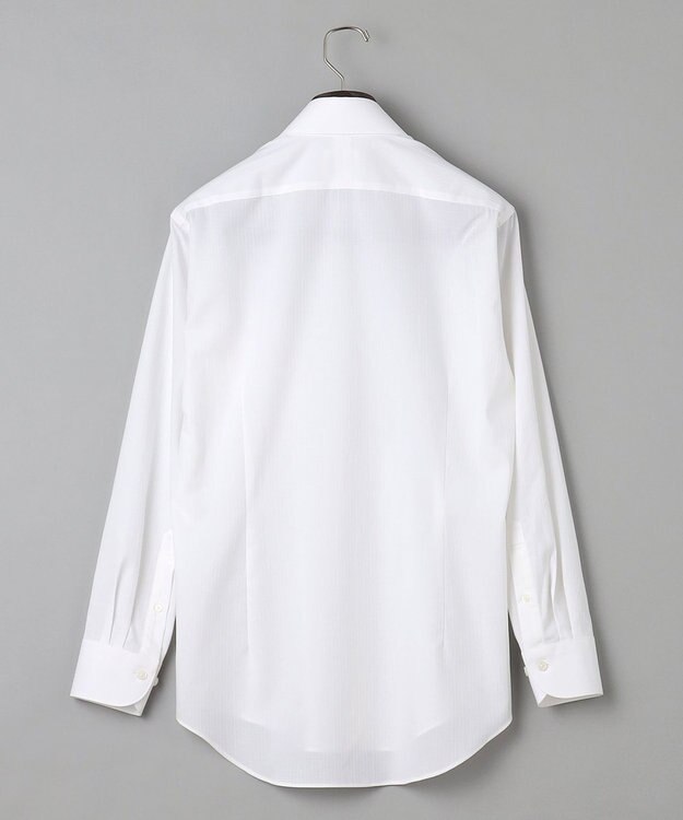GOTAIRIKU 春夏向け【形態安定】SUMMERPREMIUMPLEATS_スナップダウン 長袖ドレスシャツ ホワイト系1