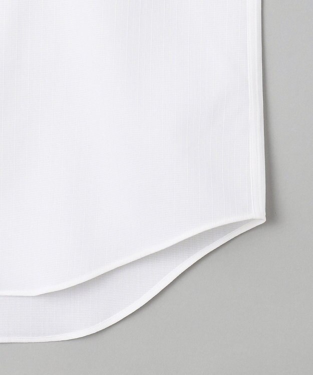 GOTAIRIKU 春夏向け【形態安定】SUMMERPREMIUMPLEATS_スナップダウン 長袖ドレスシャツ ホワイト系1