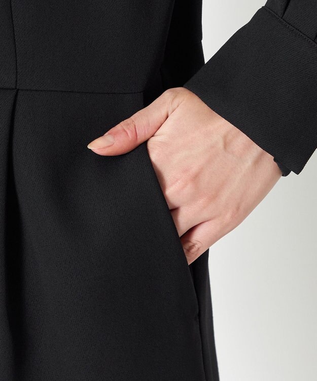 NAVE ウォッシャブルツイル ジャンプスーツ ブラック系