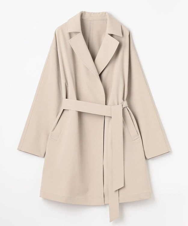 ANY スプリットスリーブコート サンドベージュ