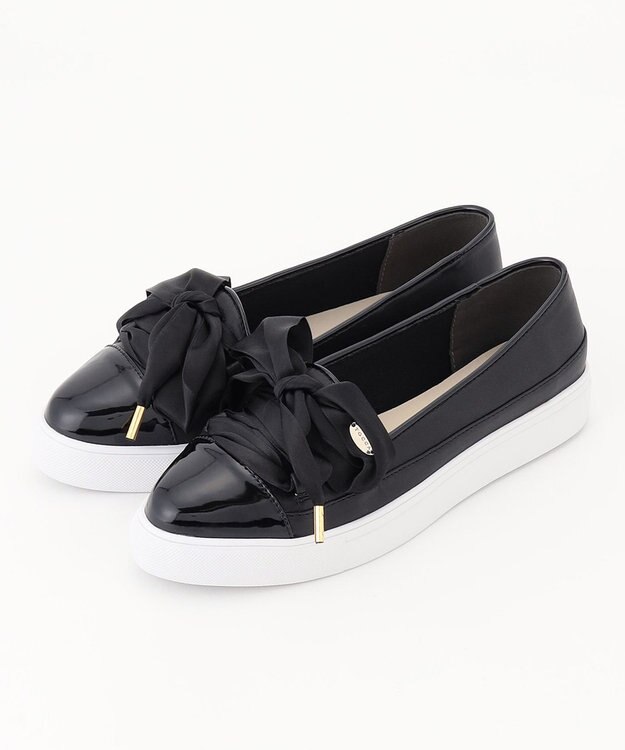 TOCCA LACE UP SLIPON SNEAKERS スニーカー ブラック系