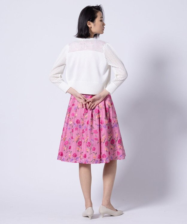 TOCCA 【洗える】SPIDERWEB KNIT ニットブルゾン オフ