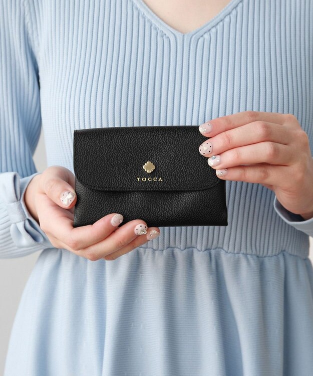 TOCCA TOCCA CLOVER KEYPOUCH キーリング付きマルチポーチ ブラック系