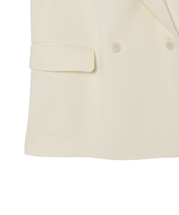 JOSEPH 【FOUNDATIONS】コンフォートキャディー ダブルブレストジャケット Ivory