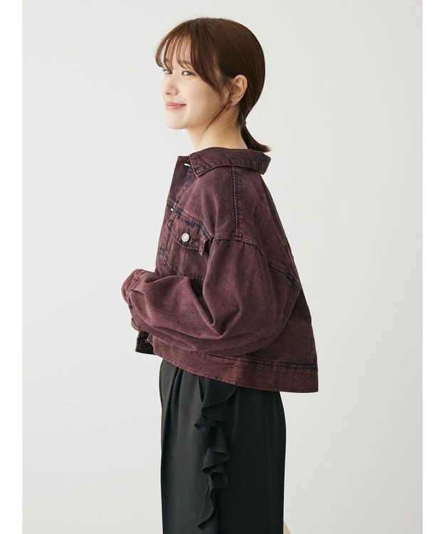 Green Parks ・ＳＵＧＡＲ　ＳＰＯＯＮ　カラーデニムＧジャン Red