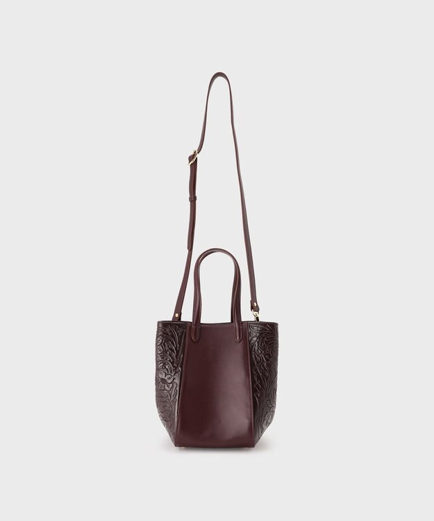 GRACE CONTINENTAL Cube Bag ダークブラウン