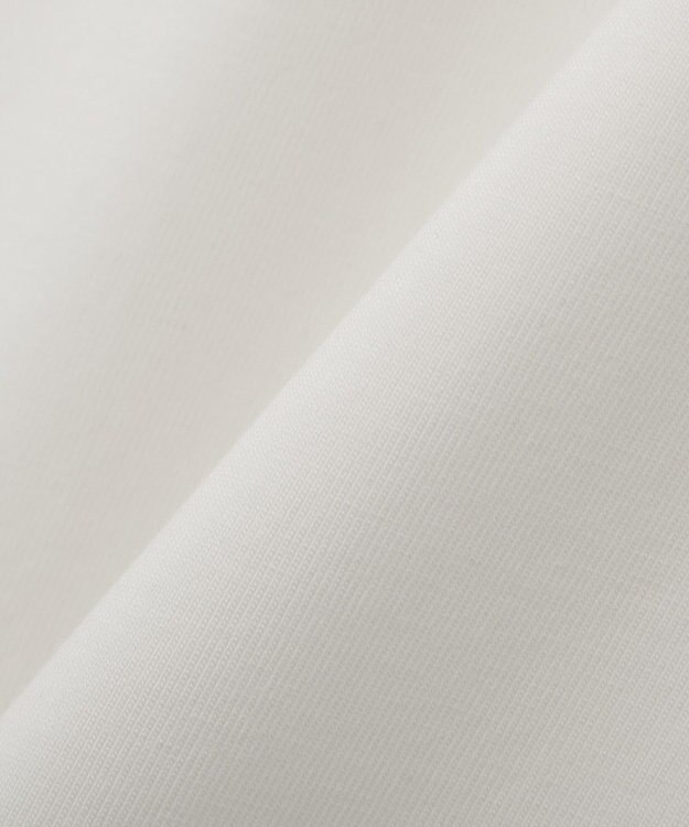 YECCA VECCA 裾ドロストデザインロゴTee Off White