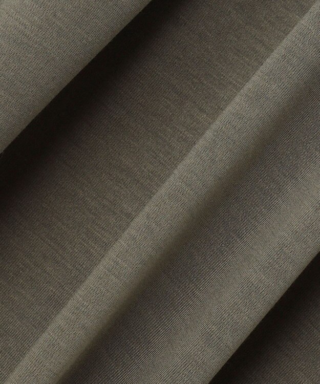 自由区 【WEB限定・洗える・XSサイズあり】ライトギャザーフレアスリーブ ワンピース カーキ系