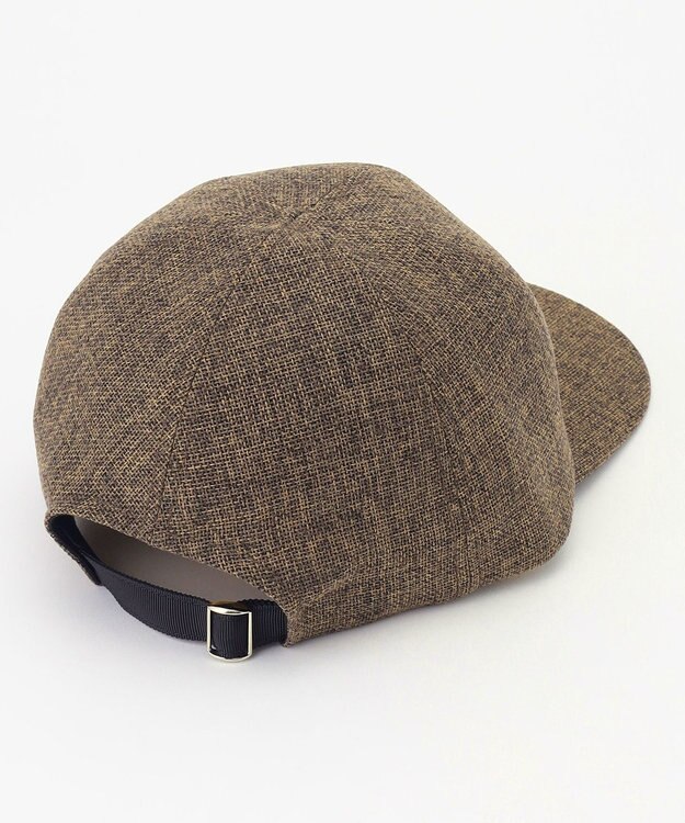 自由区 ジュートライク キャップ ブラウン