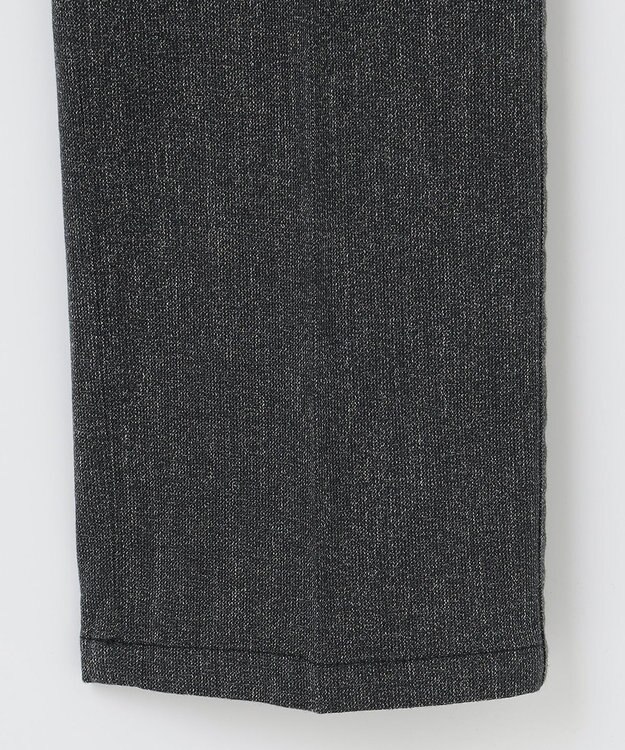 JOSEPH ABBOUD 【キングサイズ・ウエストも伸びる】オーガニックストレッチムリネピケ パンツ ライトグレー系