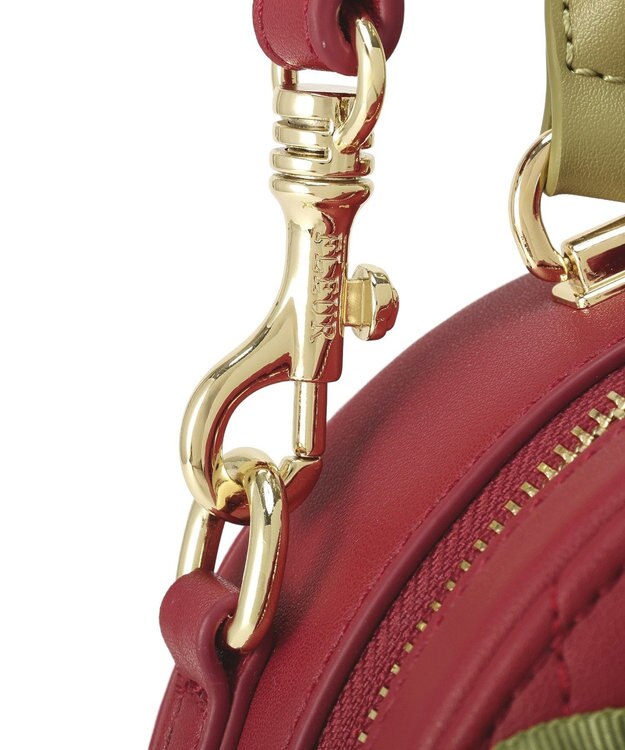 Maison de FLEUR いちごショルダーバッグ Red