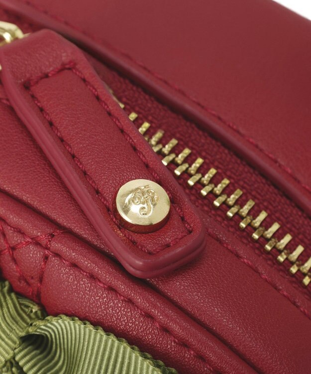 Maison de FLEUR いちごショルダーバッグ Red