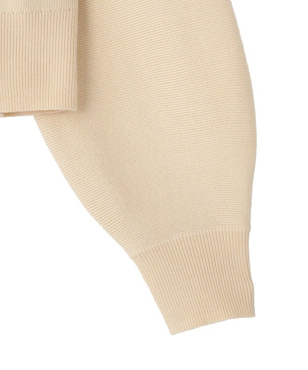 earth music&ecology ダブルジップカーディガン Ivory