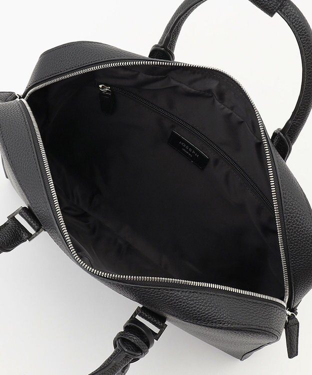 JOSEPH HOMME シンセティックシュリンクレザー  ブリーフバッグ ブラック系