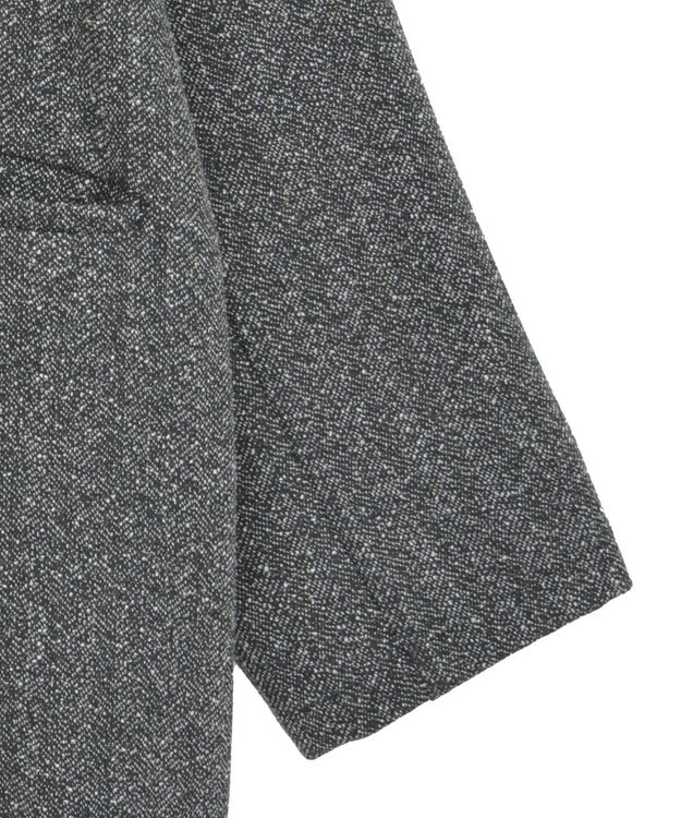 Green Parks ツイードＷオーバージャケット Black