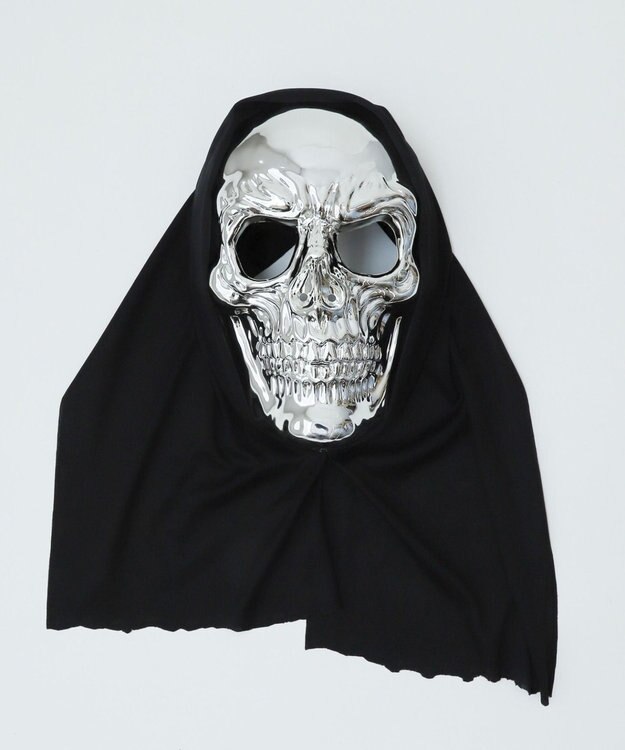 WEGO ハロウィンフェイスマスク シルバー