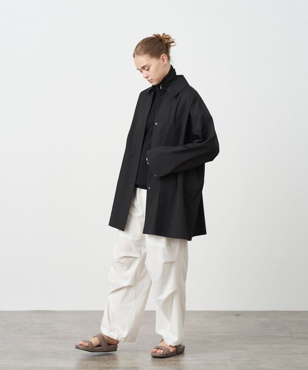ATON STRECH WEATHER | カバーオール BLACK