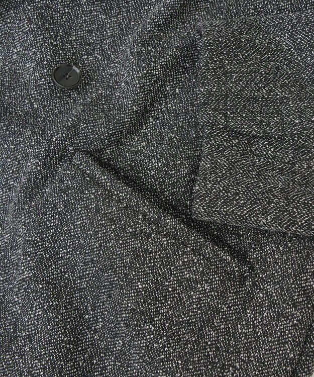 Green Parks ツイードＷオーバージャケット Black