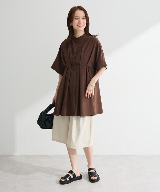 Green Parks ウエストタックチュニック Brown