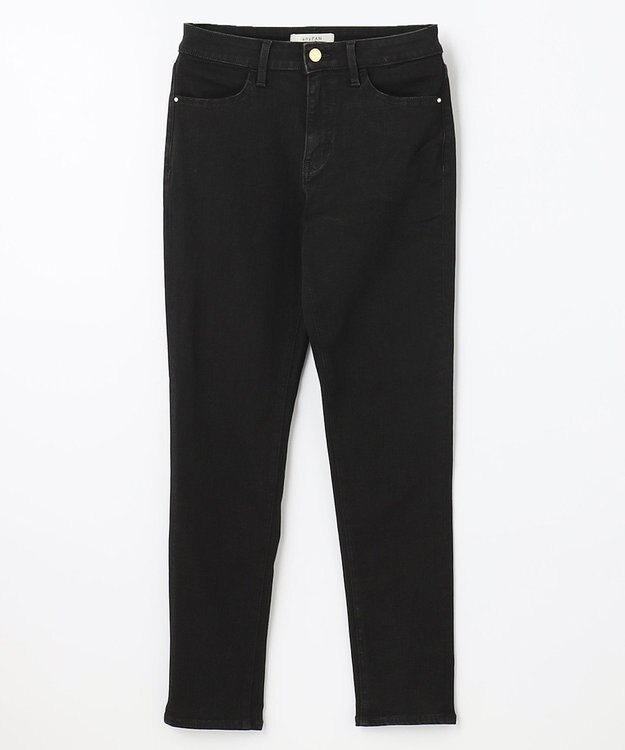 ANY 【美脚見え/お腹周りスッキリ/洗濯機可】スタイルアップスキニー ブラック