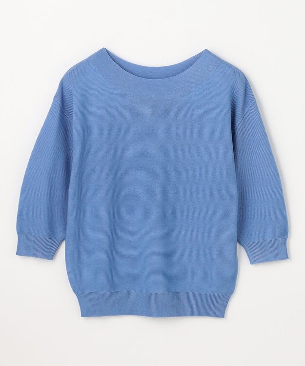 ANY L アクリルガーターニット ブルー