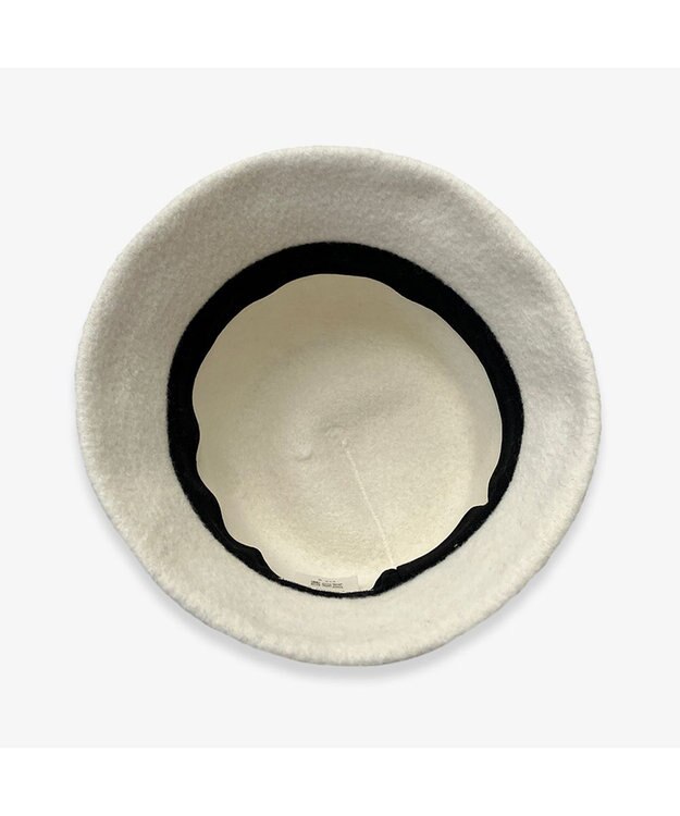 林八百吉商店 un chapeau  ベルバスクハット オフホワイト