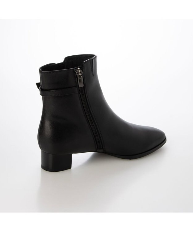 Riz raffinee <Riz raffinee>ベルテッドショートブーツ ブラック