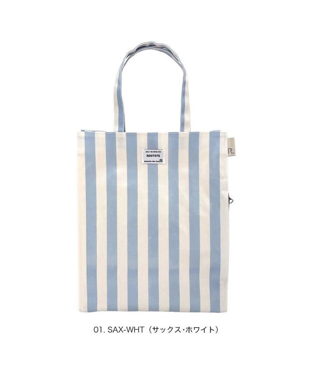 ROOTOTE 3529【ルートート】EU.アーキャトル.ラミネート-W 01：サックス・ホワイト
