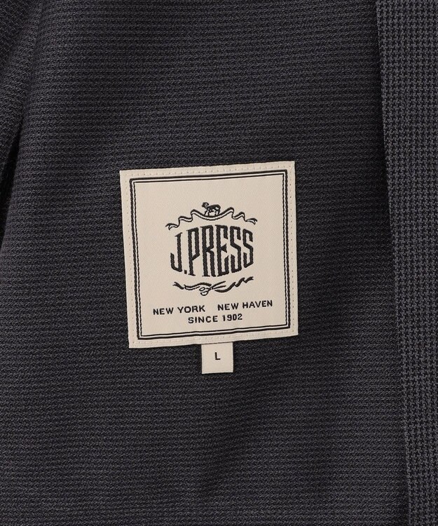 J.PRESS MEN 【KANEMASA JERSEY】メランジチドリジャージー カットジャケット グレー系