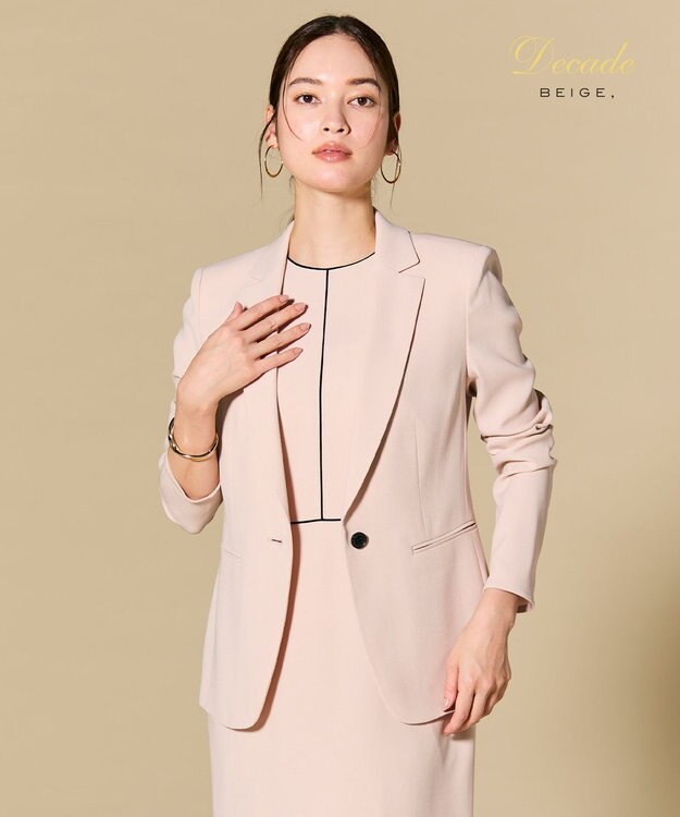 BEIGE， 【セットアップ対応】CINDY / テーラードジャケット Nude