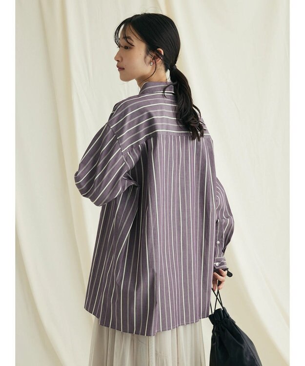CRAFT STANDARD BOUTIQUE レギュラーカラーシャツ Purple