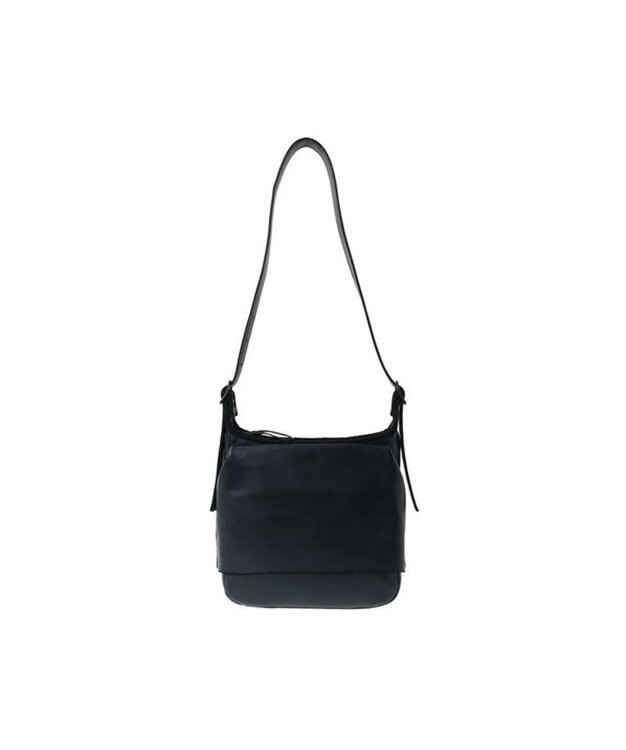 genten ホースレザーバッグB5ショルダー ダークグレー