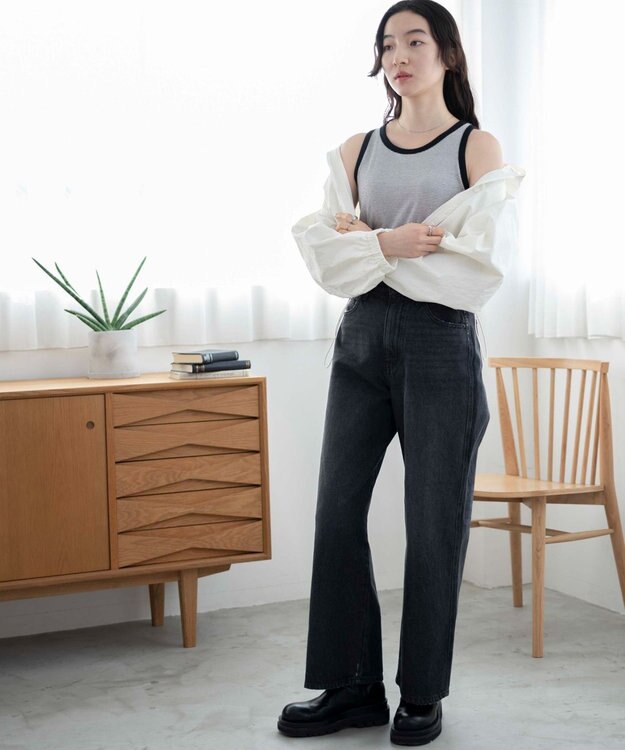 WEGO 【カップ付き】なちゅ盛れカップインタンク ホワイトボーダー