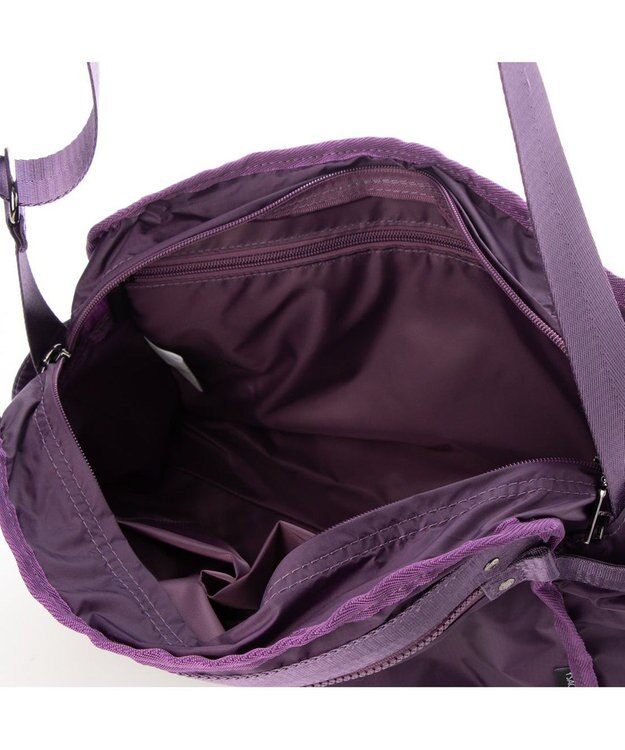 Y'SACCS 【Y’SACCS vous et】リップストップナイロンショルダー Mサイズ パープル