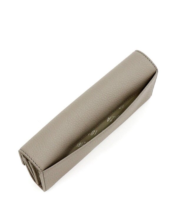 IBIZA 牛革　かぶせ長財布 トープ