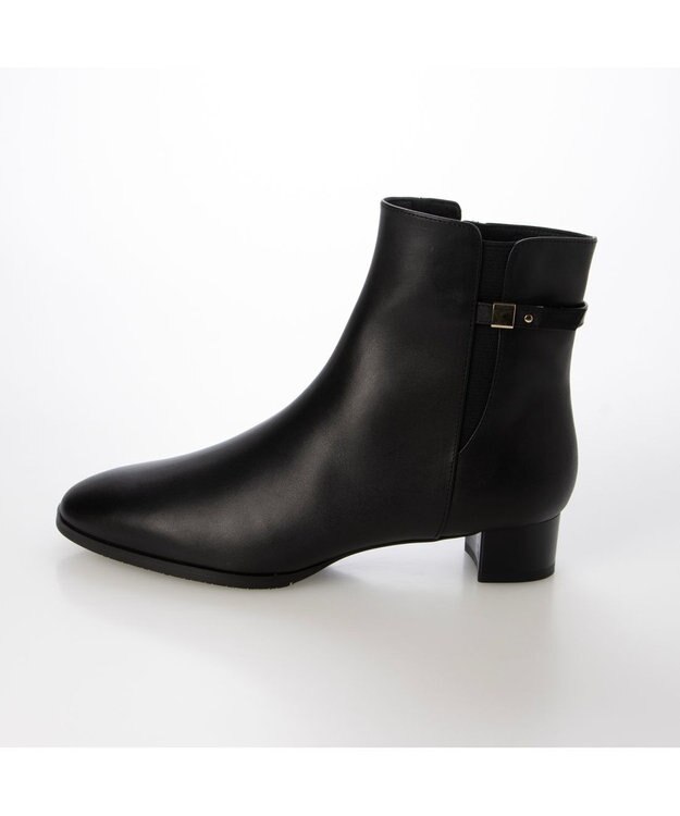 Riz raffinee <Riz raffinee>ベルテッドショートブーツ ブラック