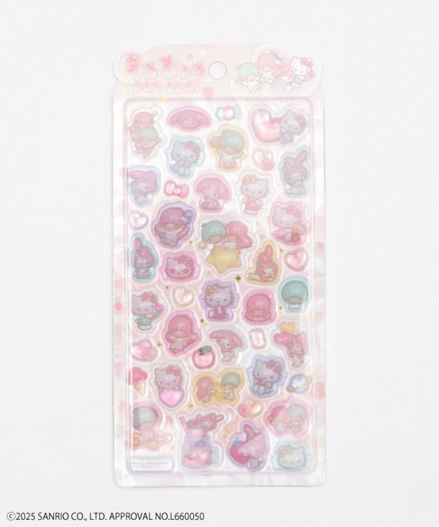 WEGO サンリオキャラクターズ うるちゅるポップシール 柄1