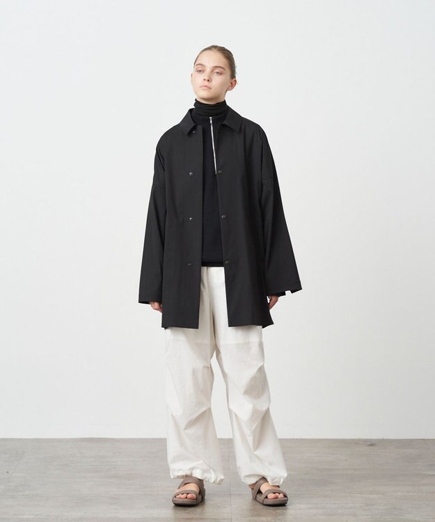 ATON STRECH WEATHER | カバーオール BLACK