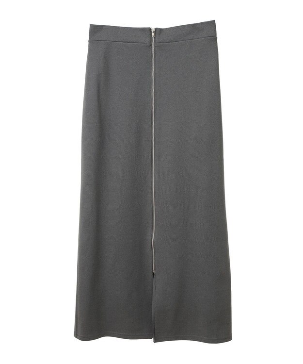 Green Parks あったからくスレ　フロントＺＩＰスカートⅡ Gray Mixture