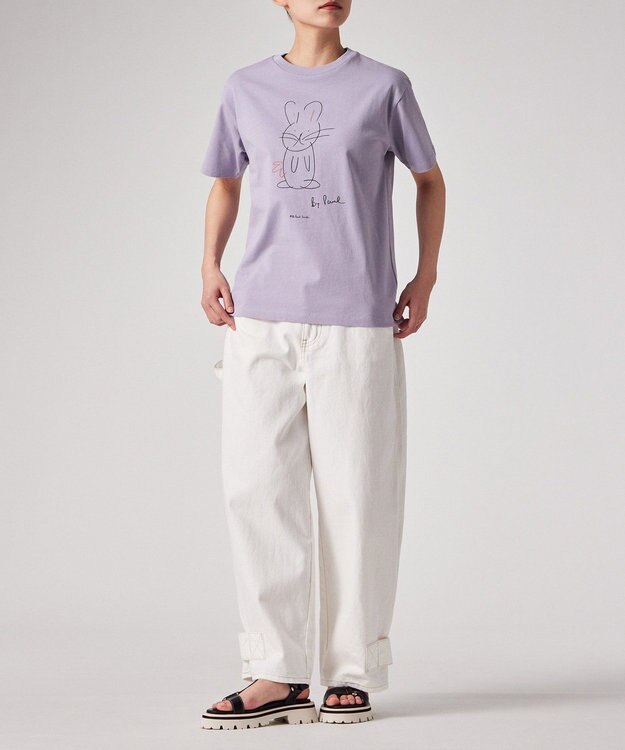 Paul Smith Drawn by Paul Rabbit Tシャツ ライラック