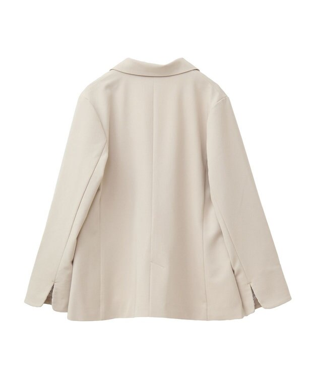 earth music&ecology シングルテーラードジャケット ベージュ