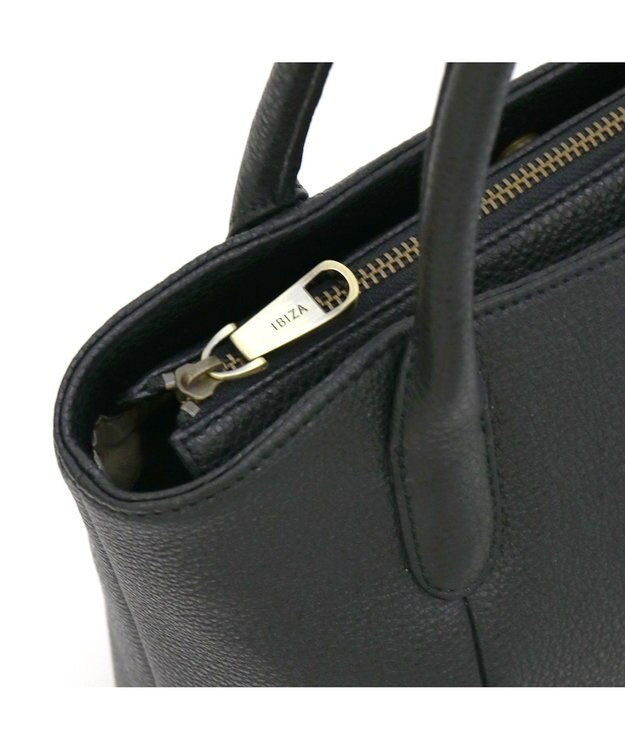IBIZA 牛革　ハンドバッグ 黒