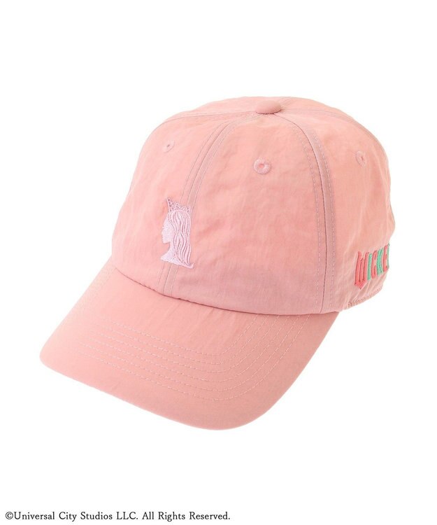 Green Parks ■ＷＩＣＫＥＤ　アイコン刺繍キャップ Pink
