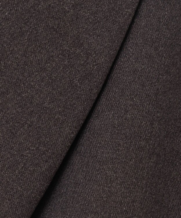 uncrave ウォッシャブルウールライクツイル ドルマンシャツ 【WEB限定】グレーブラウン