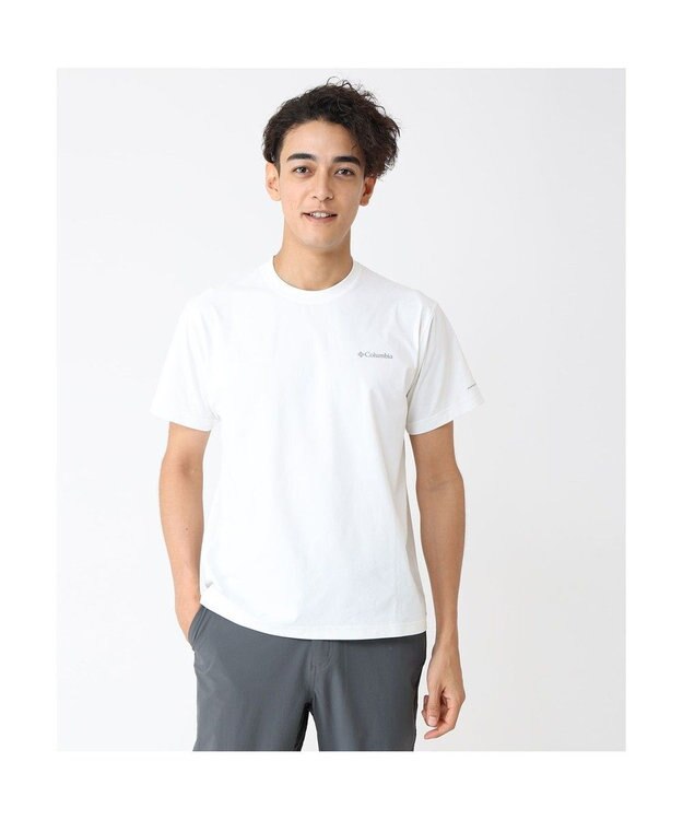 Columbia Columbia/ ライトキャニオングラフィックショートスリーブTシャツ /コロンビア Sea Salt