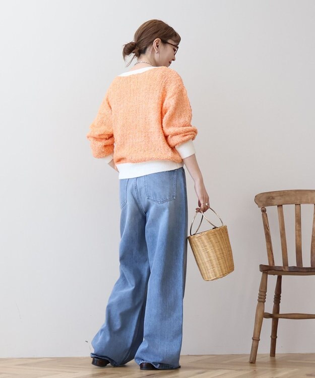 AMERICAN HOLIC テープヤーンプルオーバー Orange