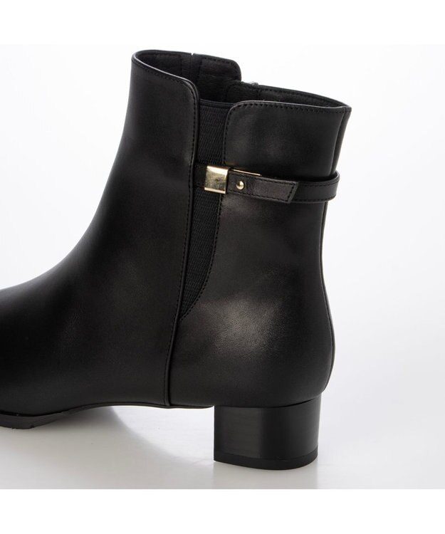 Riz raffinee <Riz raffinee>ベルテッドショートブーツ ブラック