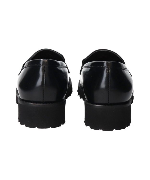 INTER-CHAUSSURES 【FABIO RUSCONI】軽量タンクソールローファー ブラック