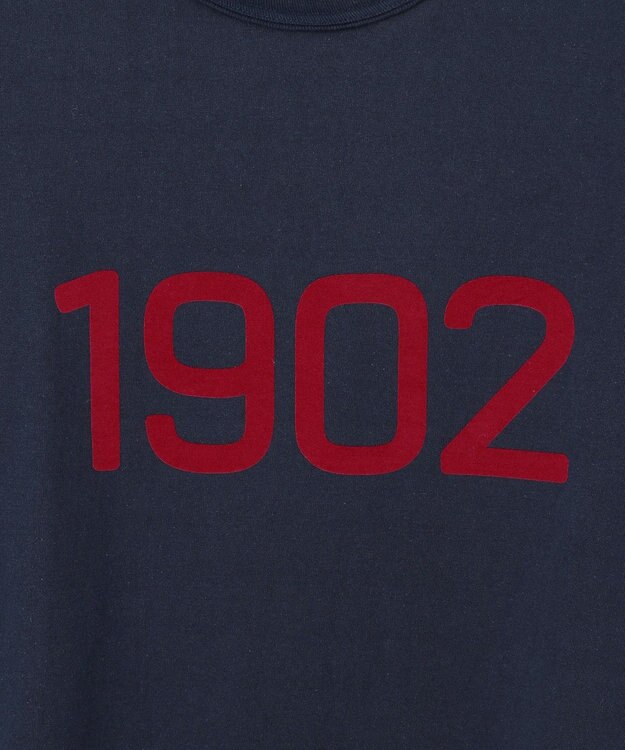 J.PRESS MEN 【NYUZELESS】1902 グラフィック Tシャツ ネイビー系